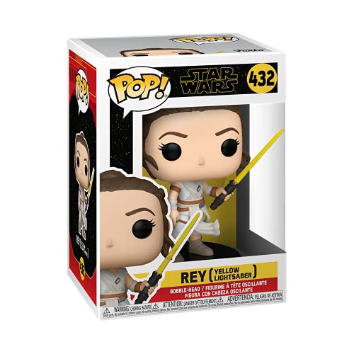Funko 51482 POP Star Wars SWEp9- Rey w/ Yellow Saber