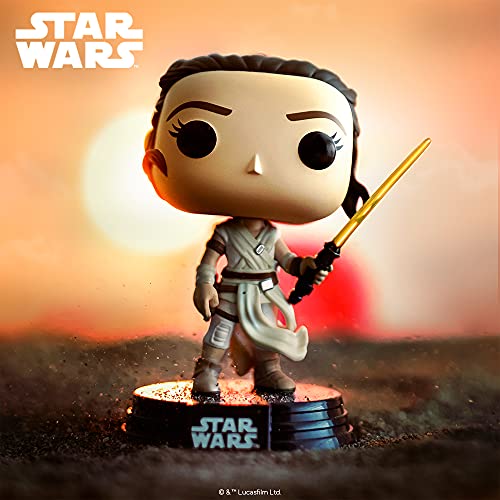 Funko 51482 POP Star Wars SWEp9- Rey w/ Yellow Saber