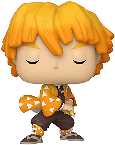Funko POP Animation Demon Slayer-Zenitsu Agatsuma, multicolor (49012)