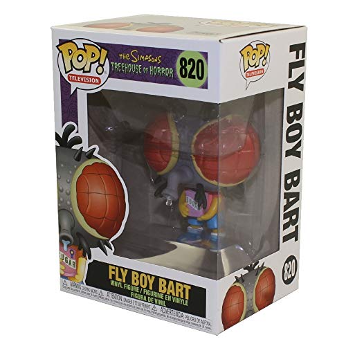 Funko - Pop! Animation: Simpsons - Bart Fly Figura De Vinil, Multicolor (39719)