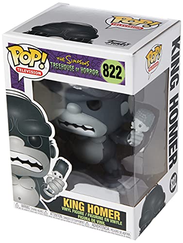 Funko - Pop! Animation: Simpsons - Homer Kong Figura De Vinil, Multicolor (39724)