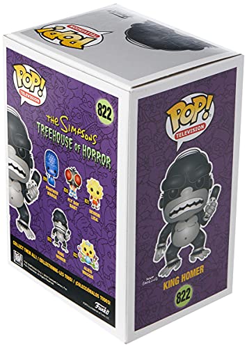 Funko - Pop! Animation: Simpsons - Homer Kong Figura De Vinil, Multicolor (39724)