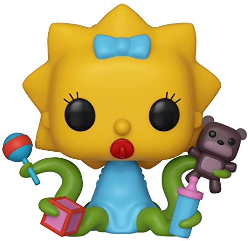 Funko - Pop! Animation: Simpsons - Maggie Figura De Vinil, Multicolor (39727)