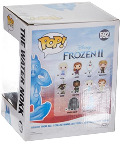 Funko - Pop! Disney: Frozen 2 - The Water Nokk 6" Figurina, Azul Transparente(40896)