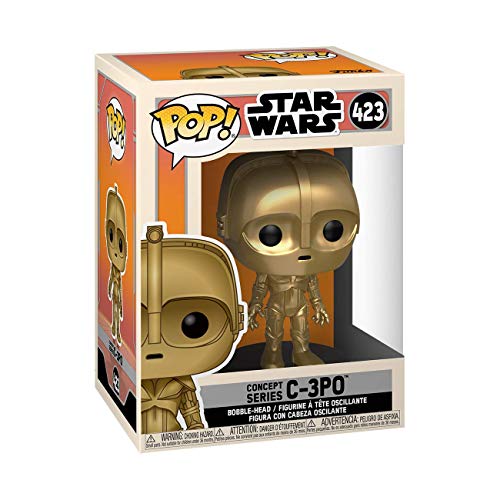 Funko- Pop Star Wars Concept C-3PO Juguete coleccionable, Multicolor (50110)