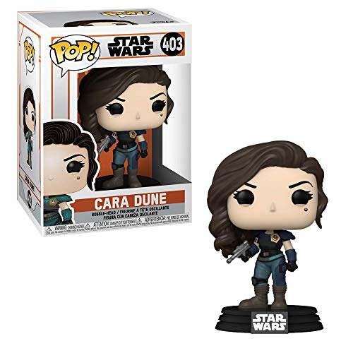 Funko- Pop Star Wars The Mandalorian-Cara Dune Figura coleccionable, Multicolor (50961)