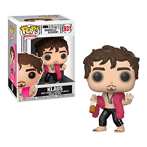 Funko - Pop! TV: Umbrella Academy - Klaus Hargreeves Figura Coleccionable, Multicolour (44513)