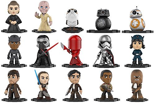 Funko Star Wars The Last Jedi Episode 8 Mystery Minis Display Case of 12 Blind Box Bobble-Heads - 12 x Figurines vinyle Mystery Minis …