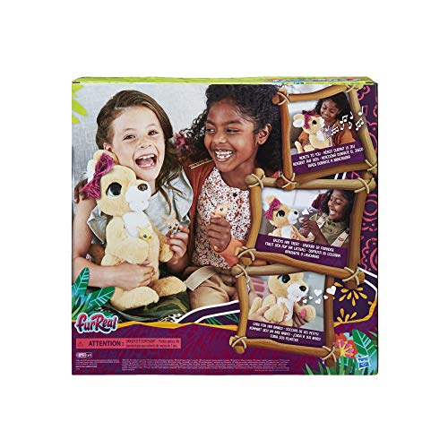 Furreal Friends- Peluche electrónico Mama Josie Y Sus Canguritos, Hasbro E67245L0