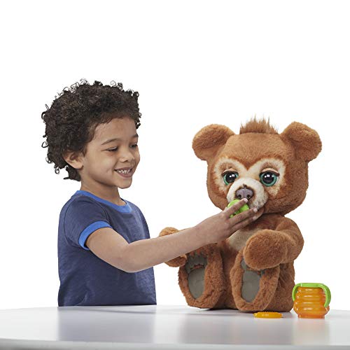 Furreal Friends Peluche Interactivo Cubby Mi Oso Curioso (E4591EU4) + Rex Comilón (E0387Eu4)