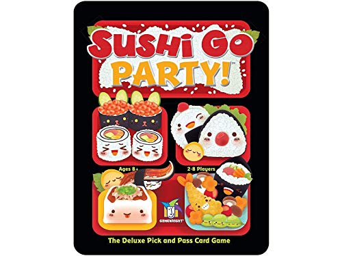Gamewright Sushi Go Fiesta – El Juego de Cartas de Lujo.