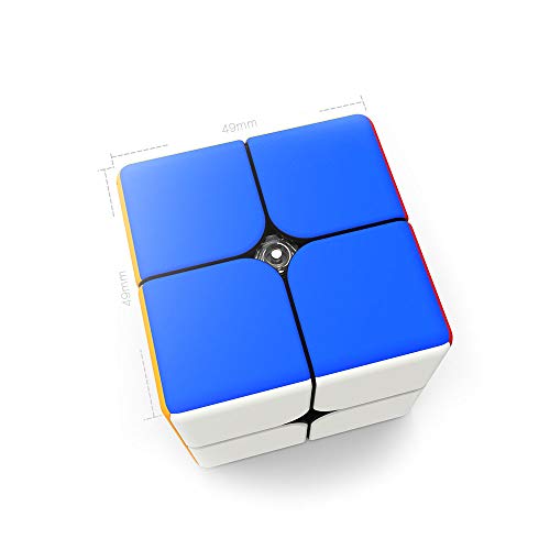 GAN 249 V2, 2x2 Cubo Mágico Cubo de Velocidad Juguete Rompecabezas 49mm (Sin Pegatinas)