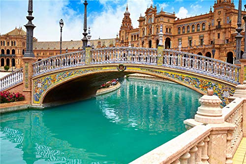 GLLCYL Puzzle 300 Piezas, Puzzle 3D Adultos Rompecabezas Niños, Puente De Sevilla Puzzle, Juegos Y Juguetes Niños Y Niñas-300 Tablets