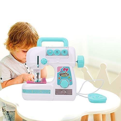 Goick Juguetes de máquinas de Coser para niños y niñas, Juguetes de máquinas de Coser eléctricas para niños, Juguetes educativos, niños de 3 a 6 años