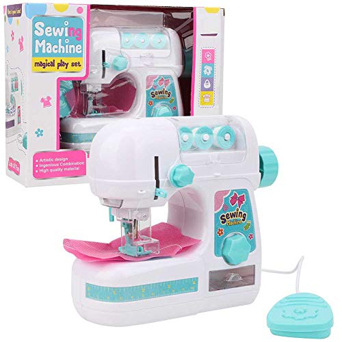 Goick Juguetes de máquinas de Coser para niños y niñas, Juguetes de máquinas de Coser eléctricas para niños, Juguetes educativos, niños de 3 a 6 años