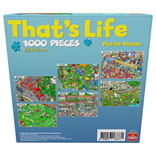 Goliath- Puzzle Brigada de Bomberos That's Life, Multicolor (919260006)
