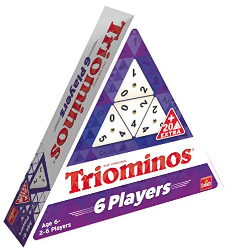 Goliath- Triominos 6 jugadores, 360725.006, azul