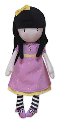 Gorjuss M-08-G Muñeca de Trapo en Display - The Secret, 30 cm