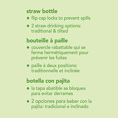 Green Sprouts Brotes verdes botella de agua 124361-515-27, desde los 6 meses