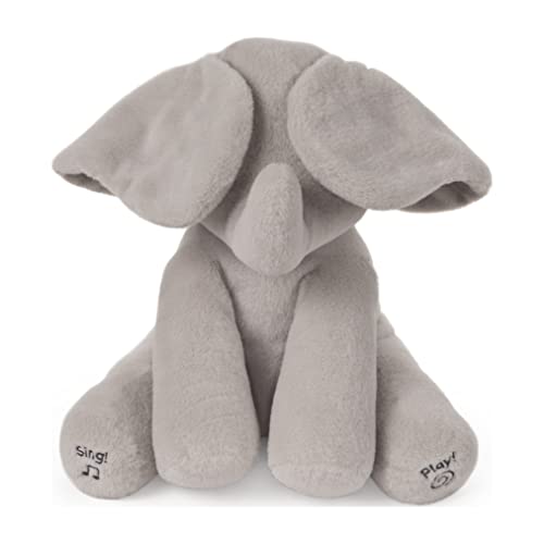 GUND - Peluche Animado de Flappy el Elefante (30,5 cm), Color Gris