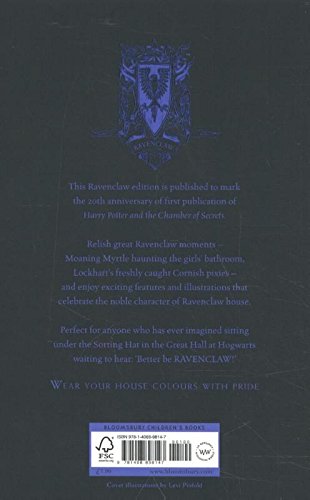 H. P. And The Chamber Of Secrets. Ravenclaw Edition: J.K. Rowling (Ravenclaw Edition - Blue): 2 (Harry Potter, 2)