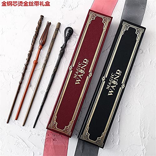 Harry Potter Wizard Magic Wand Set Wizard School Magic Wands Stick Creative Cosplay Asde Mundo Coleccionables Unisex Party Toys and Gifts, Minerva McGonagall varitas RVTYR (Size : Death Eaters)