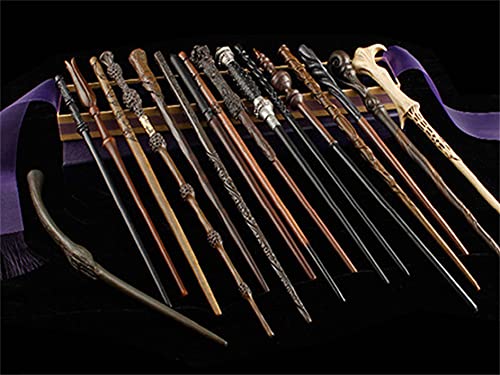 Harry Potter Wizard Magic Wand Set Wizard School Magic Wands Stick Creative Cosplay Mago World Collectables Unisex Party Toys and Gifts, Death Eaters
