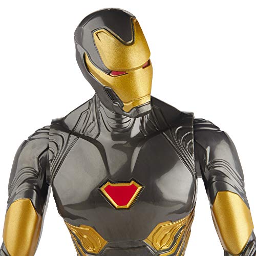 Hasbro Avengers Marvel Avengers Titan Hero Series Blast Gear-Figura de acción de Iron Man de 30 cm para niños a Partir de 4 años (E7878EL7)