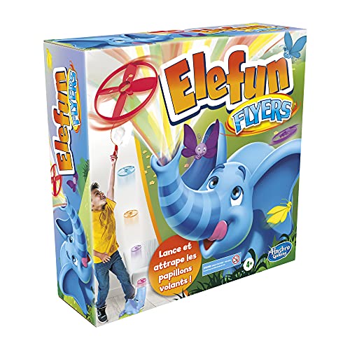 Hasbro Gaming- Elefun Flyers - Juego de Caza de Mariposas para niños, de 1 a 3 Jugadores, a Partir de 4 años, Multicolor (F1695801)