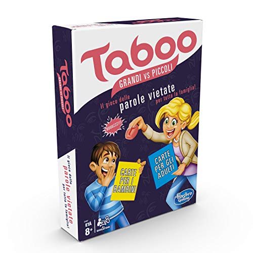Hasbro Gaming - Taboo Pequeños vs Grandes (Juego en Caja)