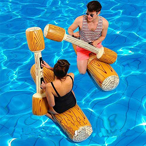 Hilif - Juguete hinchable de 2 piezas, para niños y adultos, para jugar en la piscina