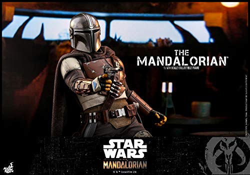 Hot Toys Figura El Mandaloriano 30 cm. Star Wars 1:6. con luz