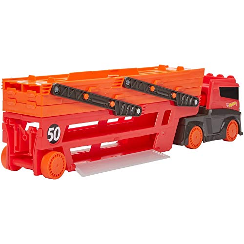 Hot Wheels Hw Mega Red Hauler 50th 11 F (Mattel GHR48)