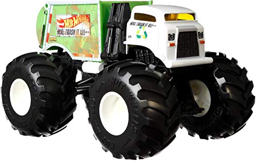 Hot Wheels- Monster Trucks 1:24, juguete de coches y choques (Mattel FYJ82)
