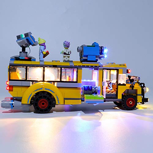 icuanuty Kit de Iluminación LED para Lego 70423, Kit de Luces Compatible con Lego Hidden Side Autobús de Intercepción (No Incluye Modelo Lego)