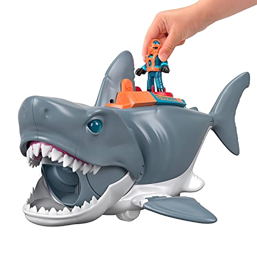 Imaginext - DC Super Friends Batman Tiburón Megamandíbulas Juguetes niños +3 años (Mattel GKG77)