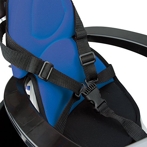 INJUSA - Triciclo Evolutivo Body MAX Denim para Niños +10 Meses con Mango de Dirección Parental, Capota Solar y Mochila Extraíble