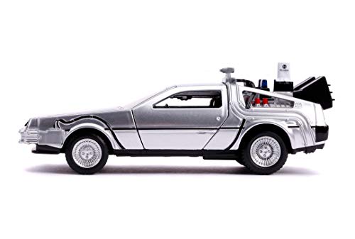 Jada Back To The Coche Delorean Regreso al Futuro II, Escala 1:32, Coleccionismo 253252003, color