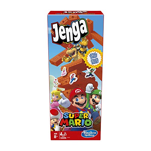 Jenga Super Mario - Juego de Mesa de dirección - Versión Francesa