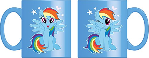 Joy Toy 95771 Rainbow Dash taza de cerámica en caja, 320 ml