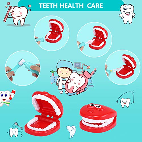 joylink Maletín Doctor, 33 Piezas Doctora Juguetes Cuadro Médico Conjunto Médico Kit Juego de rol Cuadro Médico Maletín de Médico Juegos de médicos para Niño Regalos de Cumpleaños Caja de Juguetes