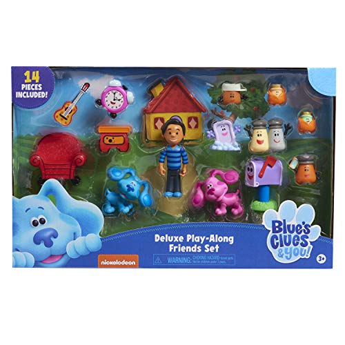 JP Blues Clues & You BLU10000 Blue's Clues & You Deluxe Play-Along - Juego de Figuras