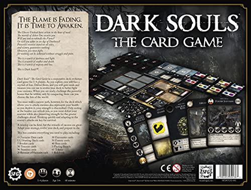 Juego de cartas Dark Souls The Card Game, de Steamforge Games SFGDSTCG00, colores variados , color/modelo surtido