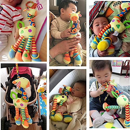 Juguete Sonajero Con Campanilla Para El Desarrollo De Los Niños 丨 Móvil De Cuna Con Juguete Giratorio Colgante 丨 Colgante De Cochecito De Juguete Pequeño 丨 Decoración De Cuna Para Niños Y Niñas Recién