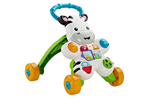 Juguetes para niños de Japón - Fisher-Price empuja el petróleo! Zebra-kun de Walker bilingüe (DNY98) *AF27*