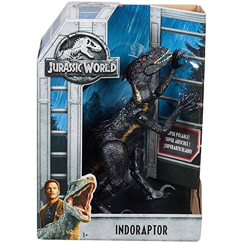 Jurassic World Dino-Villano, dinosaurio de juguete (Mattel FVW27)