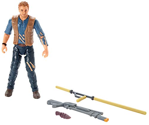 Jurassic World Figura de acción básica Owen en la batalla Lockwood (Mattel FMM07)