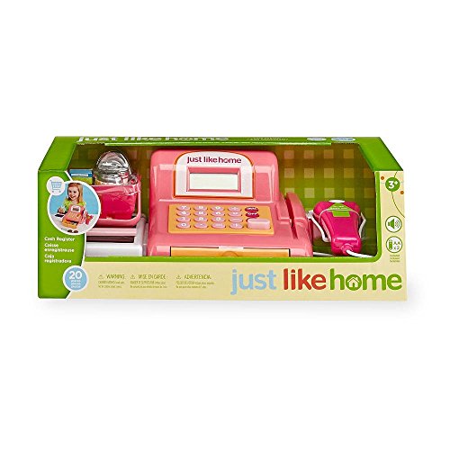 Just Like Home Cash Register - Pink
