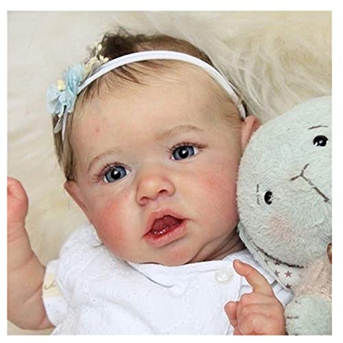 JXWANG MuñEcas Reborn Silicona Blanda - 22 Pulgadas 55 Cm Bebé Reborn De Silicona Real, Te Ves Real Rebirth Silicona Cuerpo Completo Origina - Children's Toys