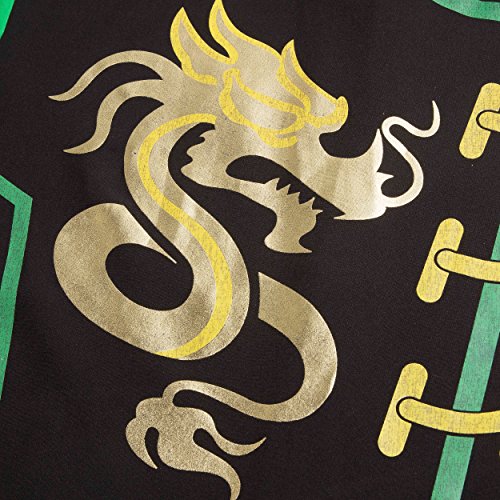 Katara Disfraz de Ninja Dragón para Niño Carnaval, Cosplay, Color Verde Lloyd, Talla L (8-10 años) (1771)